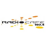 Cafe 102.4 radio logo