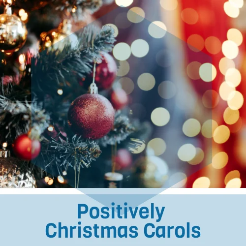 Positively Christmas Carols -om radio logo
