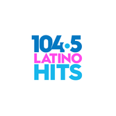 104.5 Latino Hits radio logo