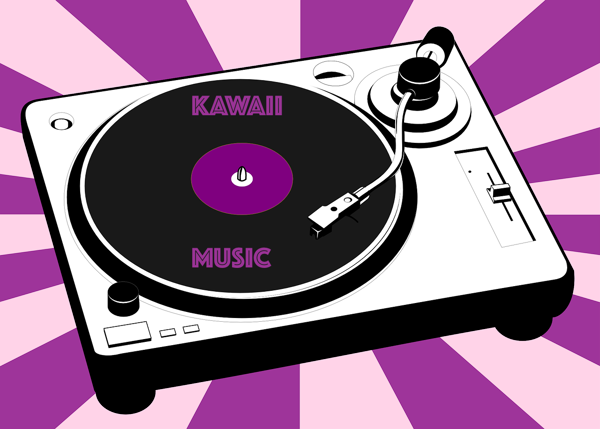 Kawaii Music radio logo