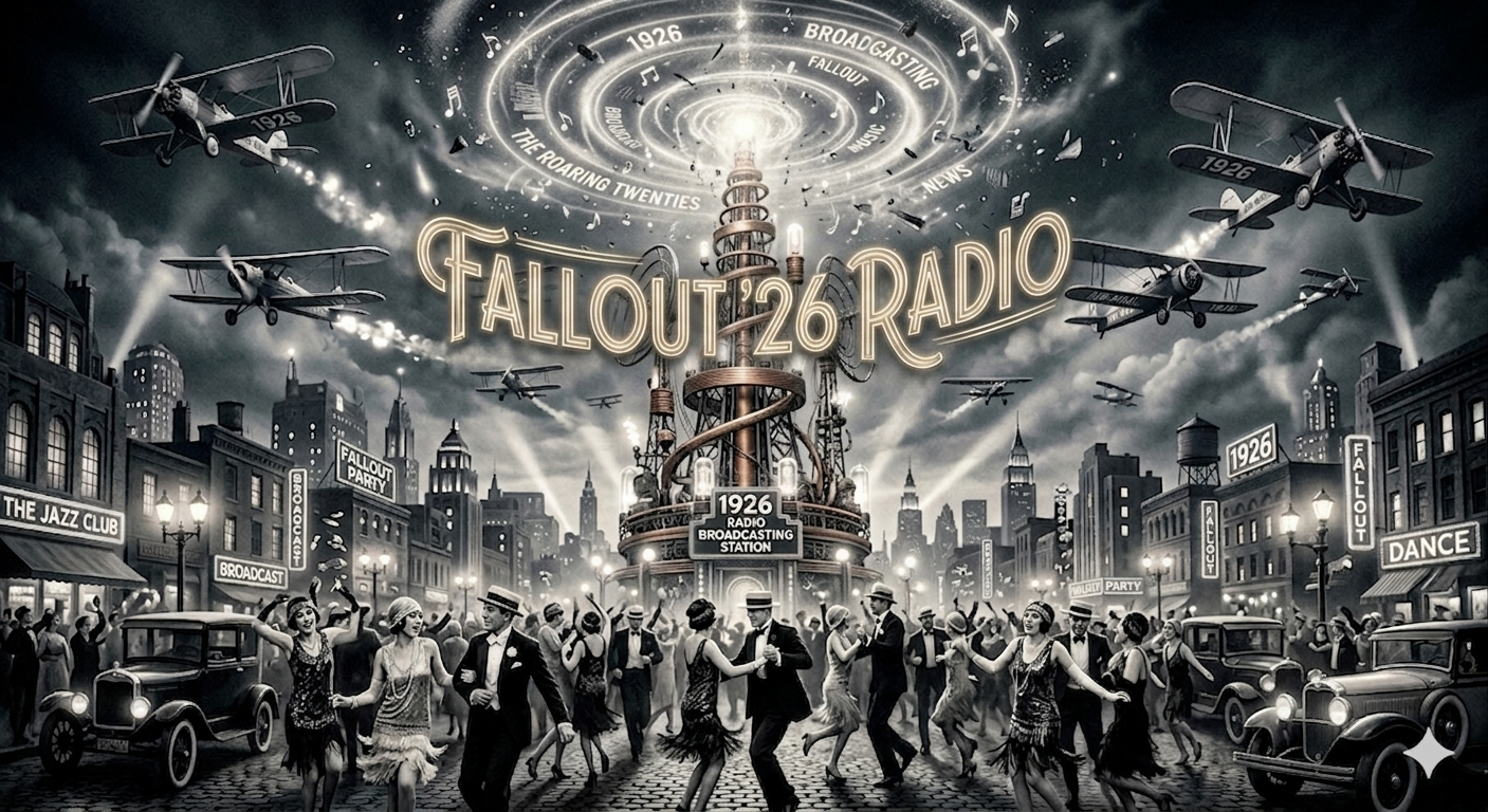 Fallout '26 radio radio logo