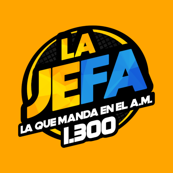 La Jefa 1300 AM radio logo