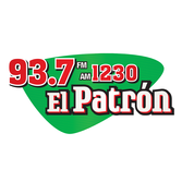 93.7 El Patron radio logo