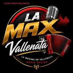 La Max Vallenata radio logo