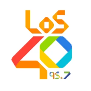 95.7 LOS40 (Aguascalientes) - 95.7 FM - XHAGA-FM - Grupo Radiofónico ZER - Aguascalientes, Aguascalientes radio logo