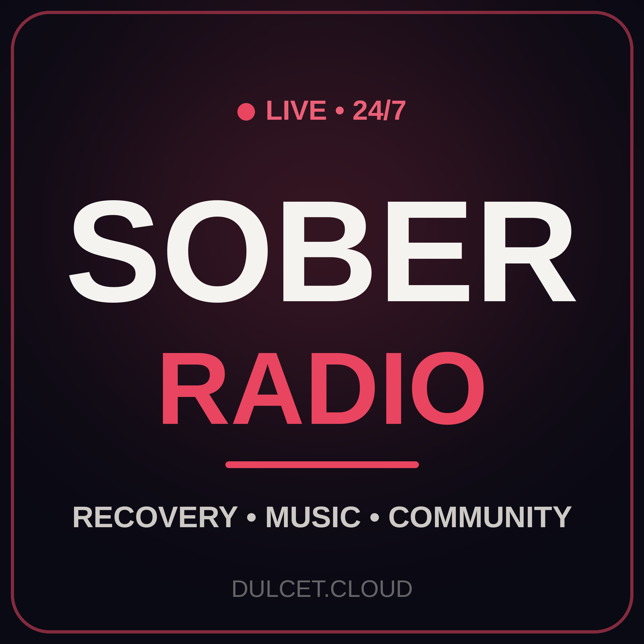 Sober Radio radio logo