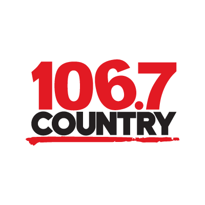 Country 106.7 radio logo