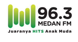 96,3 Medan FM radio logo