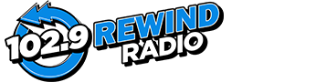 CHDR-FM "102.9 Rewind Radio" Cranbrook, BC radio logo