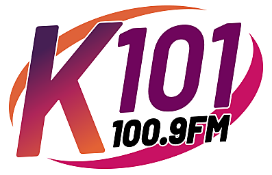 K101 KZMK 100.9FM radio logo