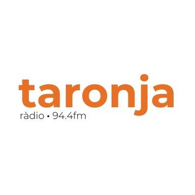 Taronja ràdio Girona radio logo