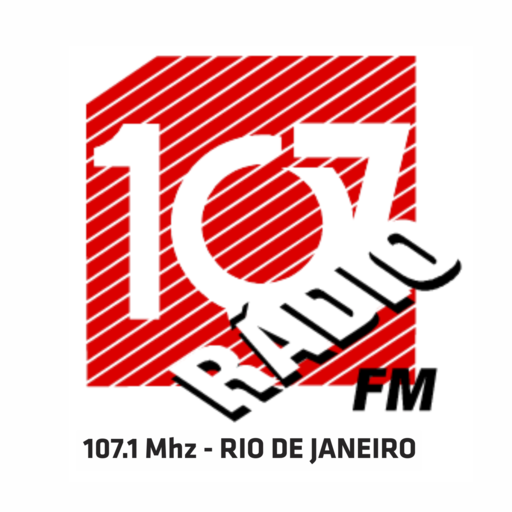 Rádio 107.1 FM radio logo