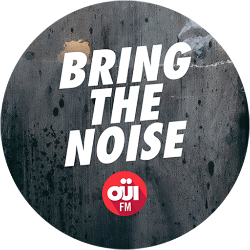 OUI FM BRING THE NOISE radio logo