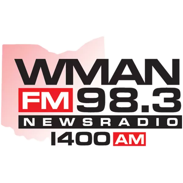 WMAN AM 1400 FM 98.3 radio logo