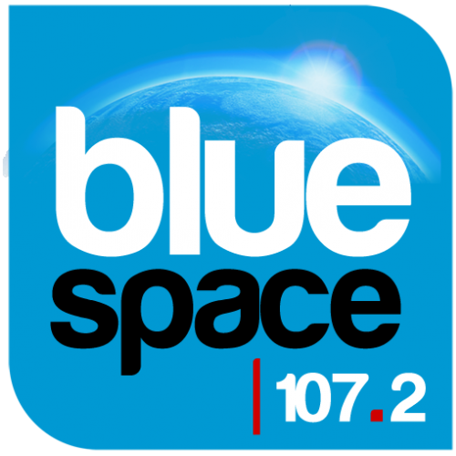 Blue Space 107,2 FM Athens radio logo
