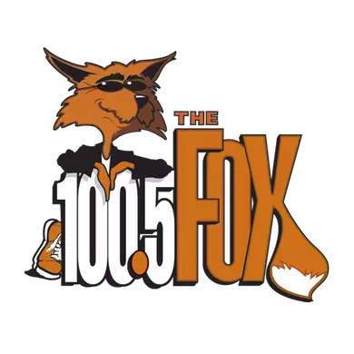 100.5 The Fox radio logo