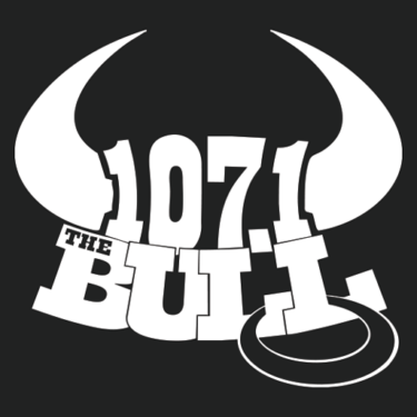 WFON 107.1 The Bull radio logo
