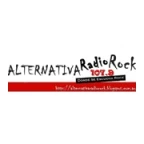 Alternativa Radiorock 107.9 FM radio logo