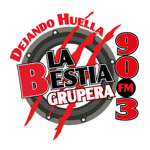 LA BESTIA GRUPERA 90.3 (León) - 90.3 FM - XHML-FM - Grupo Audiorama Comunicaciones - León, Guanajuato radio logo