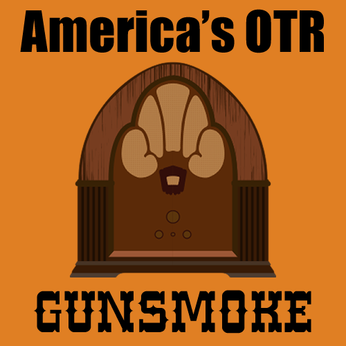 America's OTR - Gunsmoke radio logo