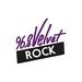 Velvet Rock 96.8 radio logo
