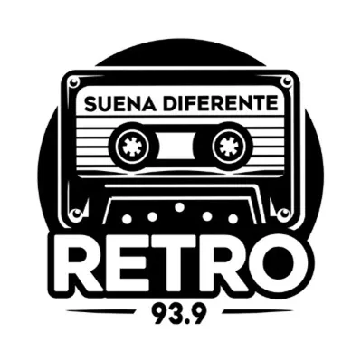 RETRO FM 93.9 (Ciudad del Carmen) - 93.9 FM - XHPMEN-FM - Grupo Audiorama Comunicaciones - Ciudad del Carmen, Campeche radio logo