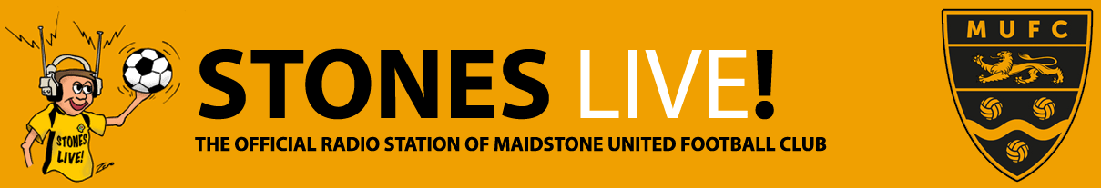 Stones Live! - The 24/7 Maidstone United Radio Station radio logo