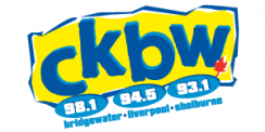 CKBW-FM 98.1 Bridgewater, 94.5 Liverpool, 93.1 Shelburne, NS radio logo