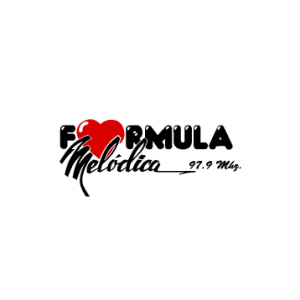 FORMULA MELÓDICA 97.9 (GDL) - 97.9 FM - XETIA-FM - Grupo Unidifusión - Guadalajara, Jalisco radio logo