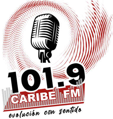 101.9 Caribe FM (Cancún) - 101.9 FM - XHCBJ-FM - SQCS (Sistema Quintanarroense de Comunicación Social) - Cancún, Quintana Roo radio logo