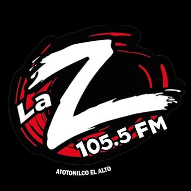 La Z Atotonilco - 105.5 FM - XHHE-FM - Atotonilco, Jalisco radio logo
