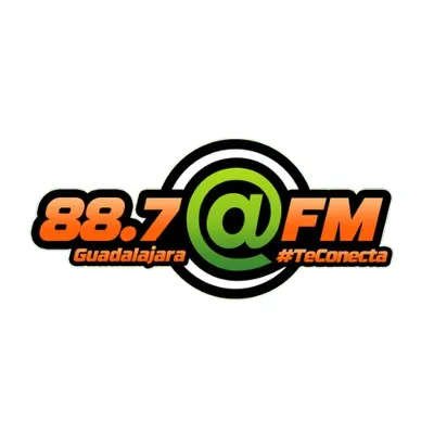 ARROBA FM 88.7 (GDL) - 88.7 FM - XHGDL-FM - Radiorama de Occidente - Guadalajara, Jalisco radio logo