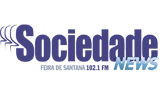 Rádio Sociedade News FM 102.1 Feira de Santana radio logo