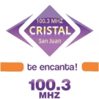 Cristal 100.3 radio logo