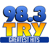 WTRY 98.3 M Troy radio logo