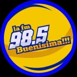 La FM 98.5 Buenisima La FM 98.5 Buenisima radio logo