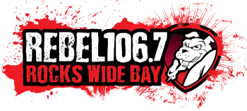 Rebel FM - Wide Bay - 106.7 FM (AAC) radio logo