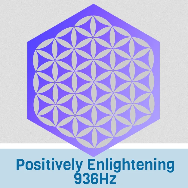 Positively Enlightening 936Hz -om radio logo