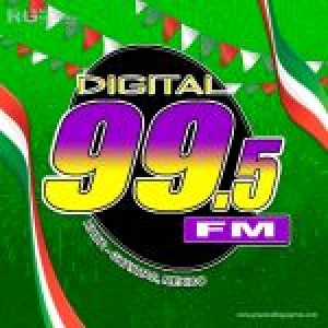 99.5 Digital (Guaymas) - 99.5 FM - XHDR-FM - Grupo Radio Guaymas - Guaymas, Sonora radio logo