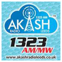 Akash Radio leeds radio logo