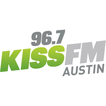 96.7 KISS FM - KHFI-FM Austin radio logo