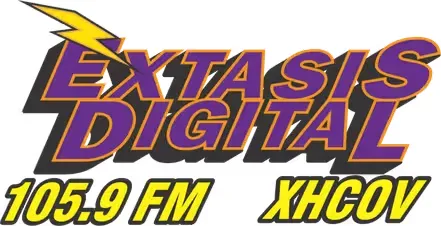 EXTASIS DIGITAL 105.9 (Poza Rica) - 105.9 FM - XHCOV-FM - Radiorama Poza Rica - Poza Rica, Veracruz radio logo