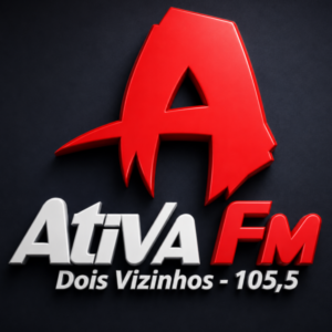 Ativa FM 105.5 radio logo