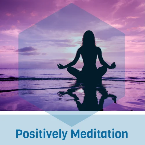 Positively Meditation -om radio logo