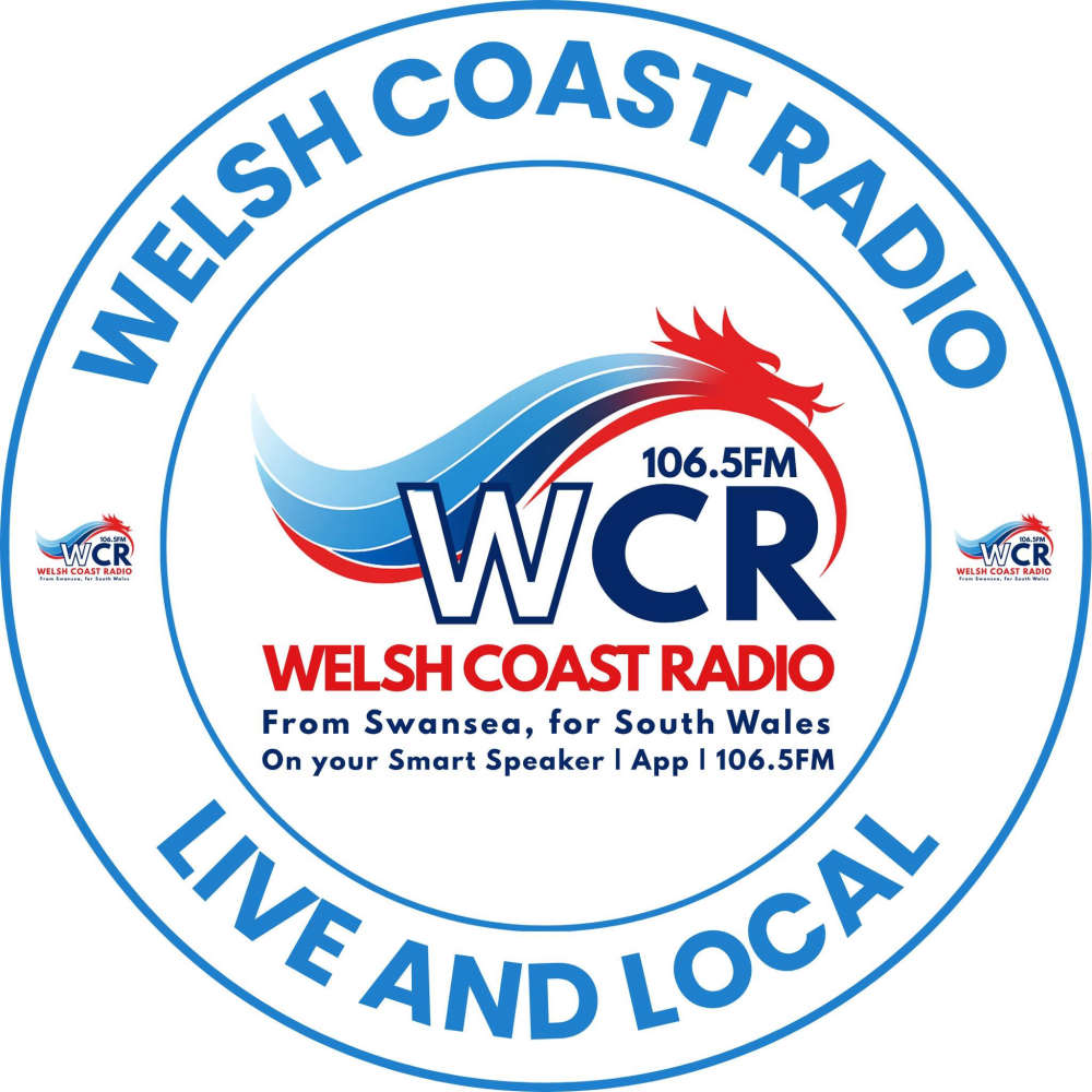 W.C.R. Welsh Coast Radio radio logo