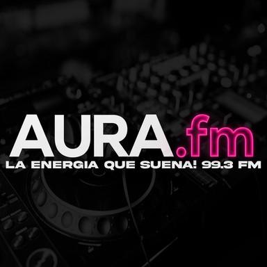 AURA FM 99.3 radio logo