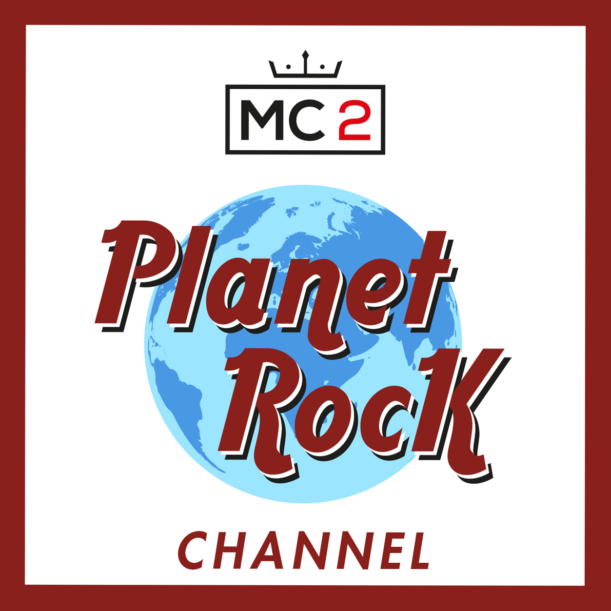 Planet Rock Channel radio logo