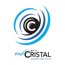 FM CRISTAL 97.7 radio logo
