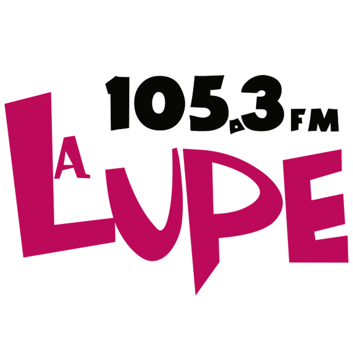 LA LUPE 105.3 (MTY) - 105.3 FM - XHLUPE-FM - Multimedios Radio - Monterrey, Nuevo León radio logo