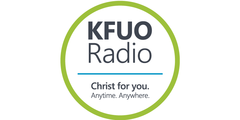 KFUO Christ for You. Anytime. Anywhere radio logo